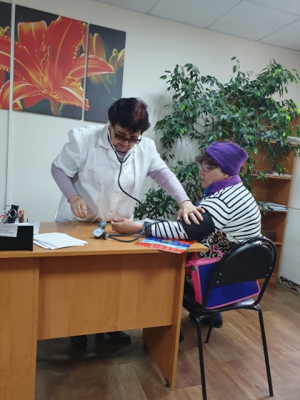По проекту "За здоровье" жители села Предгорного округа получили медпомощь